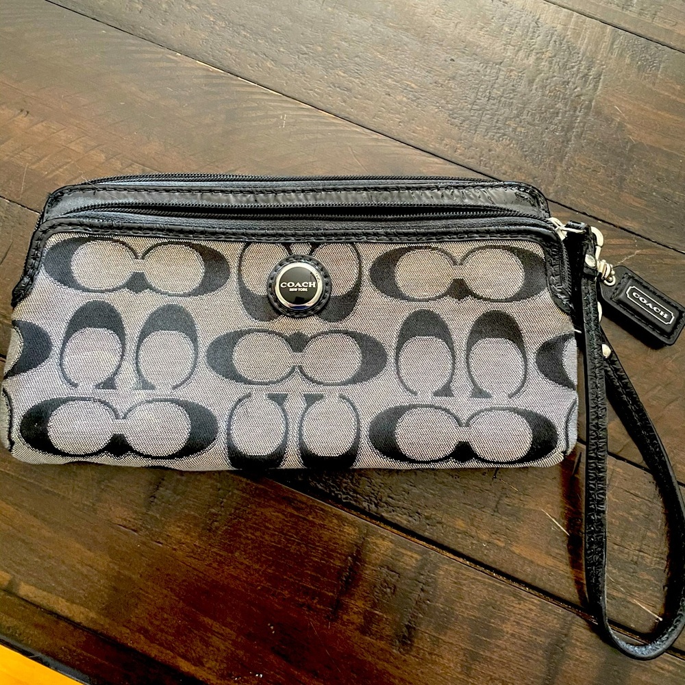 Coach wallet wristlet